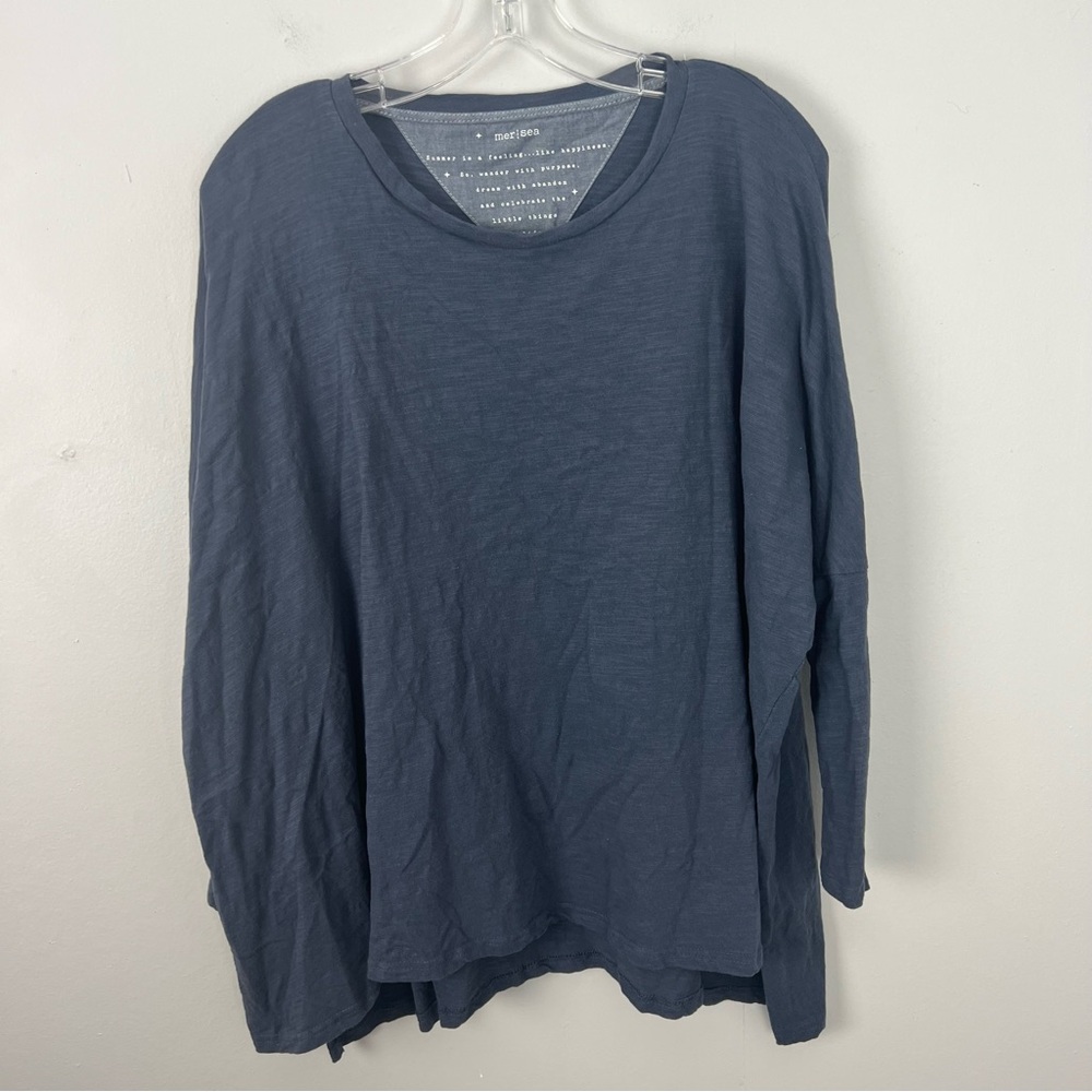 Mer Sea Catalina Slub Cotton Tee One Size